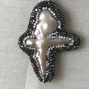 9.25 silver necklace mother Perl real Italy